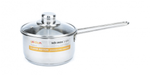 Stainless steel saucepan